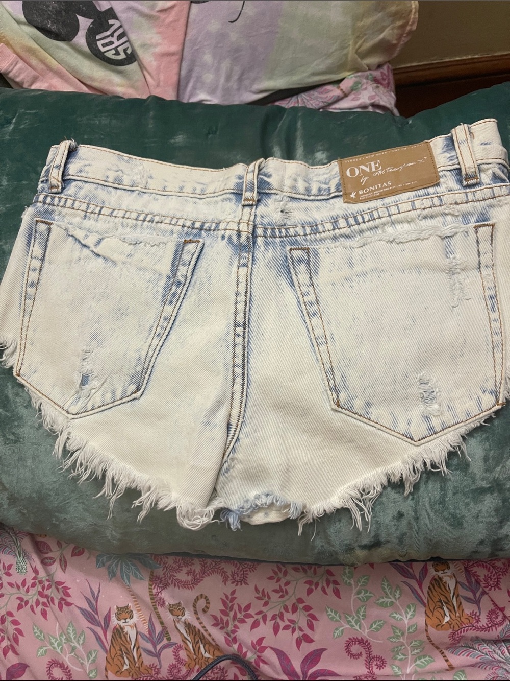 One by One Teaspoon Bonitas low waist  sz 24 - Picture 2 of 11